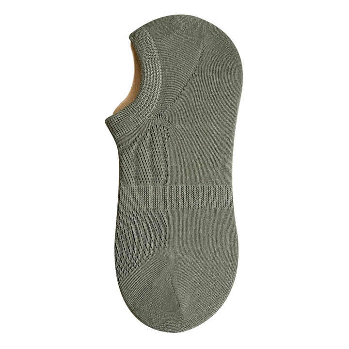 جوارب قصيرة مضادة للرائحة ، جوارب قطنية من القطن الخالص قابلة للتنفس للرجال Anti-odor short socks, breathable pure cotton socks for men