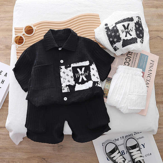 Boys Shorts High Quality 2 Piece Clothing for Kids Boys 