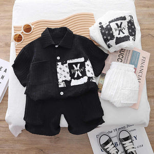 Boys Shorts High Quality 2 Piece Clothing for Kids Boys 