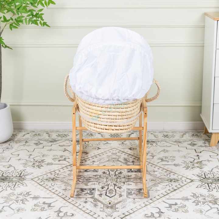 New Wooden Baby Cradle Design Corn-Basket Holder 