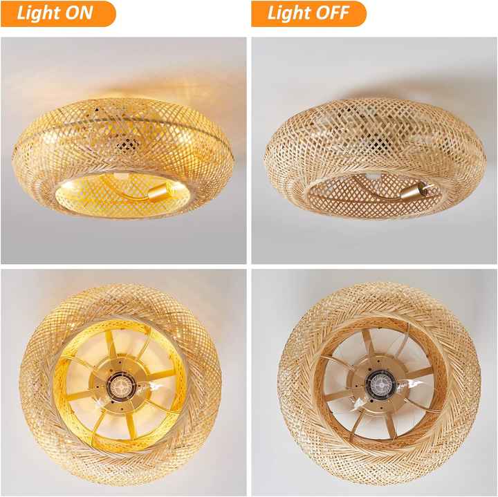 مروحة سقف منخفضة الارتفاع