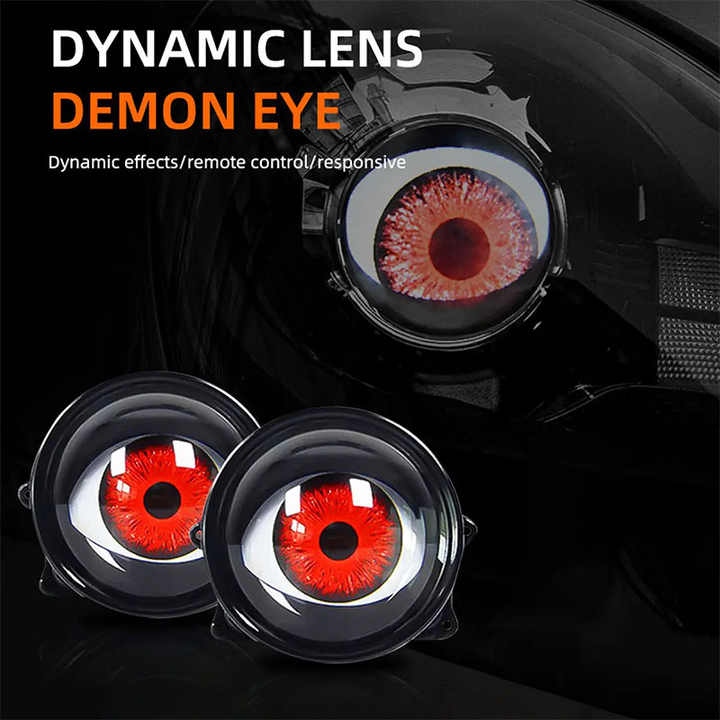 12V 8 Patterns Car Devil Eye Headlights Devil Eyes Other Car Lighting System 