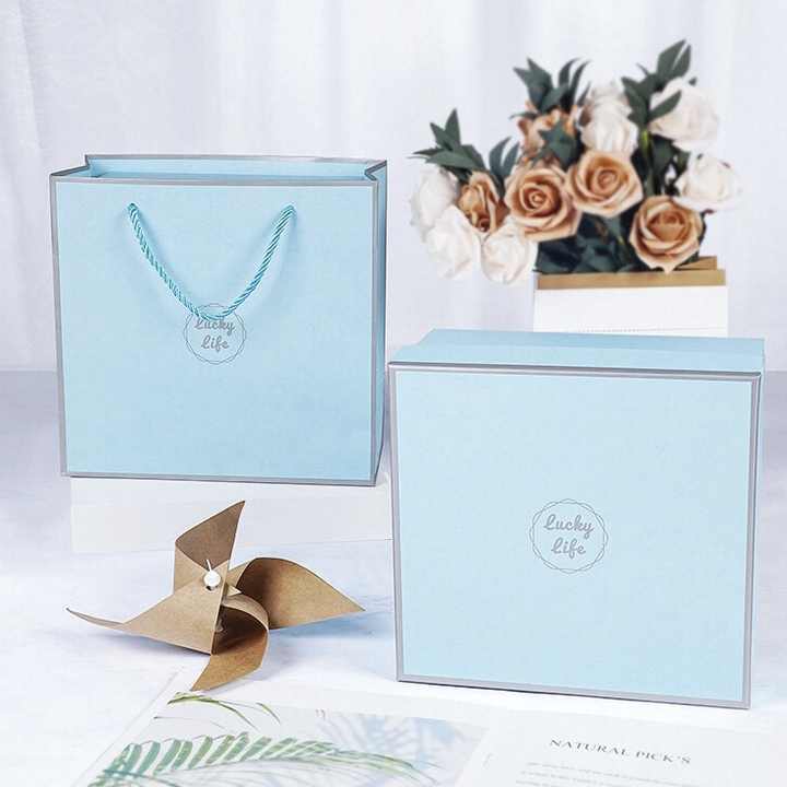 Custom Logo Happy Birthday Gift Box 