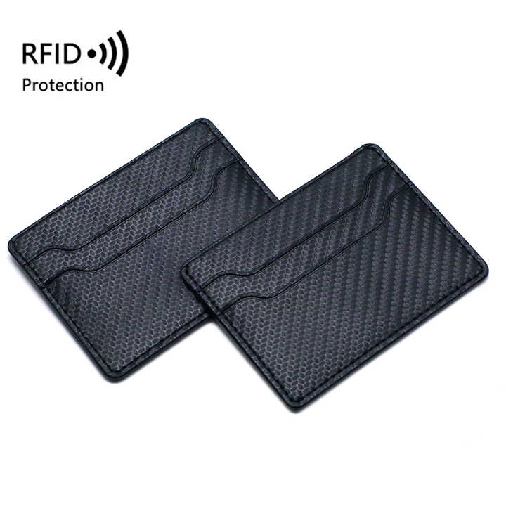 Men's Simple Wide Design Wallet with Logo and 