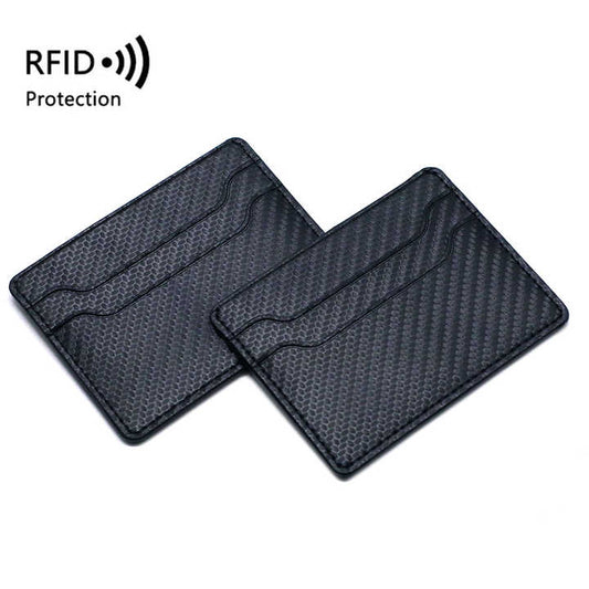 Men's Simple Wide Design Wallet with Logo and 