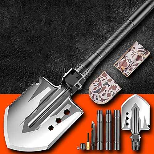 Outdoor Folding Shovel Multi-Tool Survival Folding Camping Shovel 