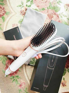 hair straightening brush 