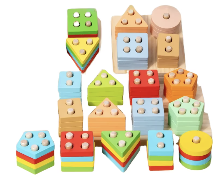 Montessori Educational Toys 1-3 Years Old Boys Girl 