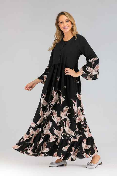 Black abayas for women 