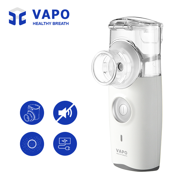 مبخرات معتمدة من قبل ROHS قابلة لإعادة الشحن محمولة باليد للاستخدام الطبي المنزلي بخاخات أطفال جديدة مصنعةROHS Certified Rechargeable Handheld Nebulizers for Home Medical Use New Baby Nebulizer Manufacturer