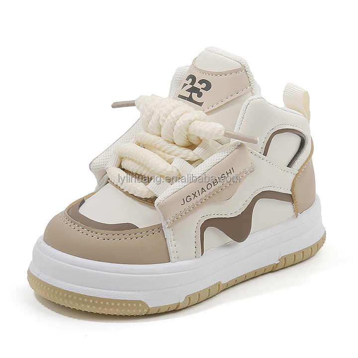 Autumn Children's Sneakers for Boys Casual Shoes for Girls High Top Boys' Boots 
