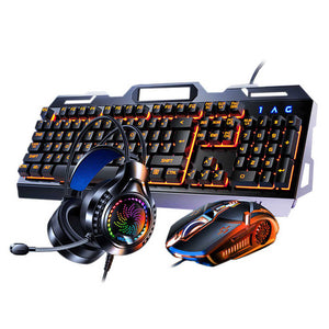 Keyboard and mouse combo. 