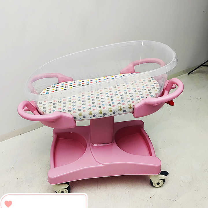 Newborn plastic baby bed at a good price 