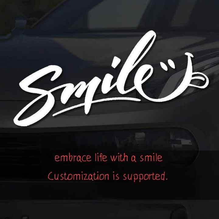 High Quality Cheap Year Round Display Unique Design Personalized Custom Display Waterproof Car Sticker 