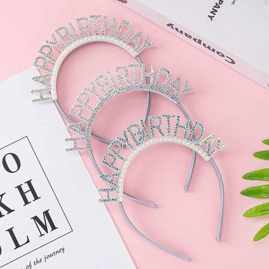 Korean Style Diamond Headband 