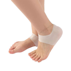 Gel Heel Sock Anti-slip Maintenance Cracked Foot &nbsp;جديد للبيع زوج واحد من جوارب دعم الكاحل المصنوعة