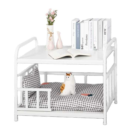 High Quality Modern Metal White Indoor Pet Bed 