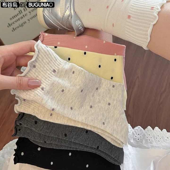 Dots Womens Crew Socks