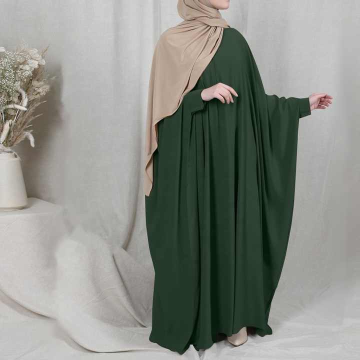 Islamic colorful abaya 