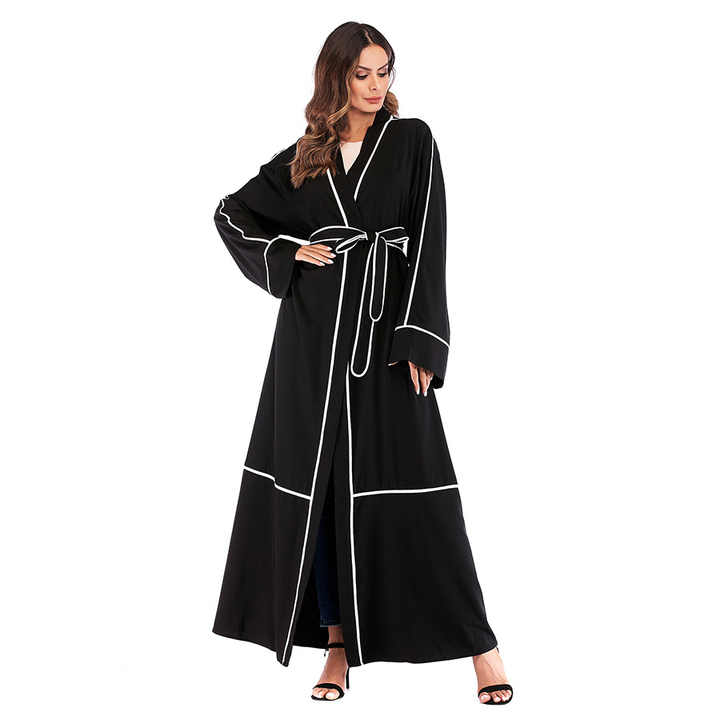 Turkish colorful abaya 