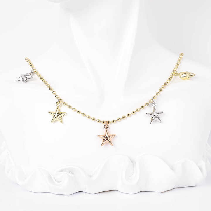 Gold Star Necklace 