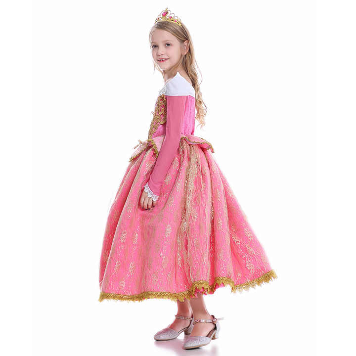 Princess Aurora Long Sleeve Fancy Dress 