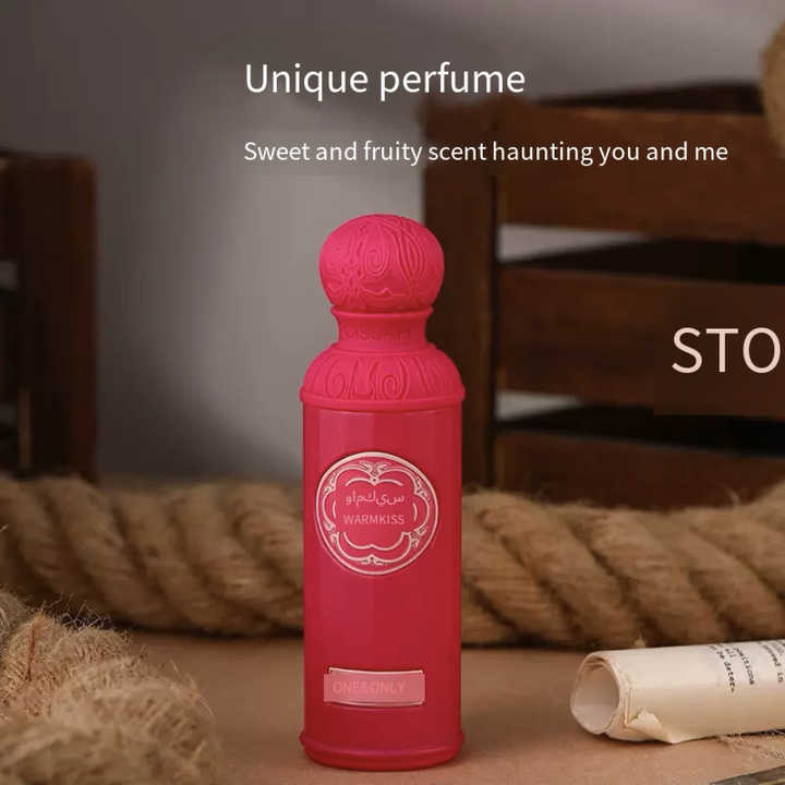 Luxury women's perfume in a royal style bottle 