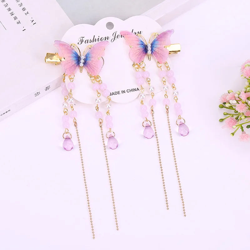 Set of Chinese hairpins, children's accessories, hair accessories 