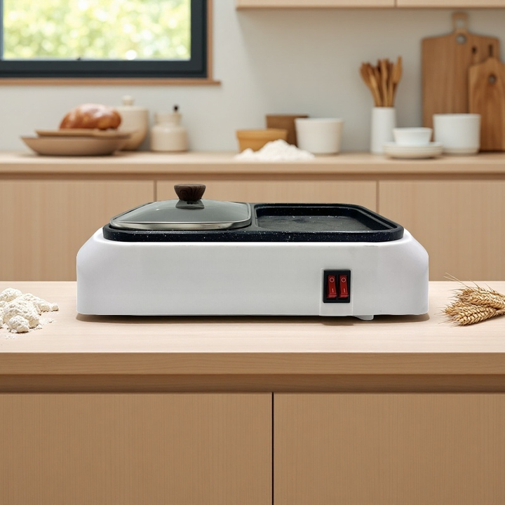 Electric frying pan food electronics 