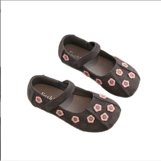 Girls' Flower Flat Shoes 
