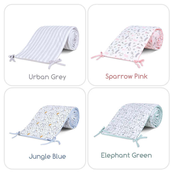 Baby bed bumper set