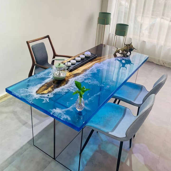 طاولة إيبوكسي خشبية - Modern Design Epoxy Wood