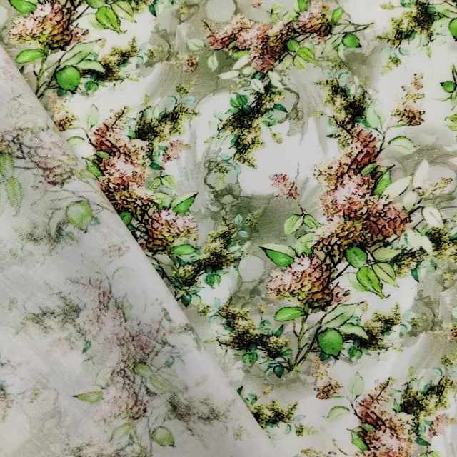 Twill Fabric with Digital Print 