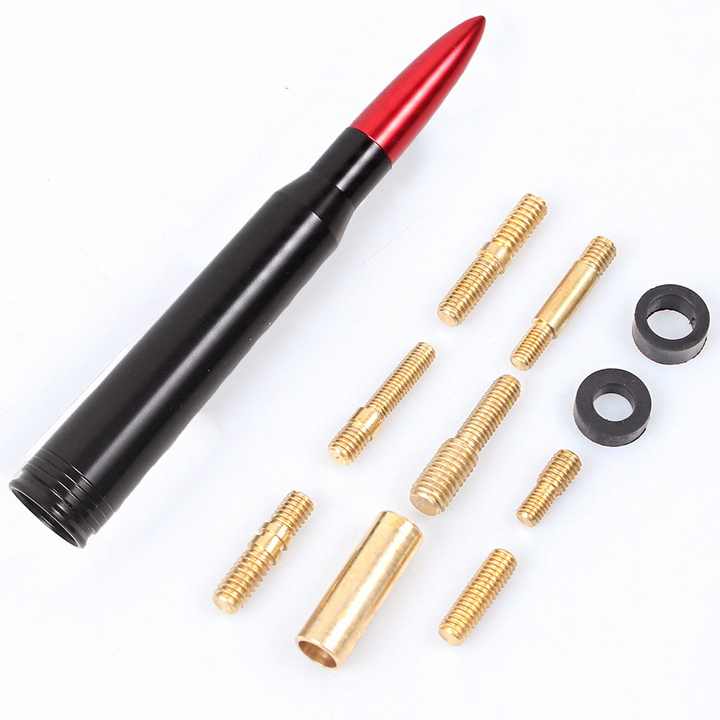 Universal Aluminum Alloy Short Bullet Roof Antenna 