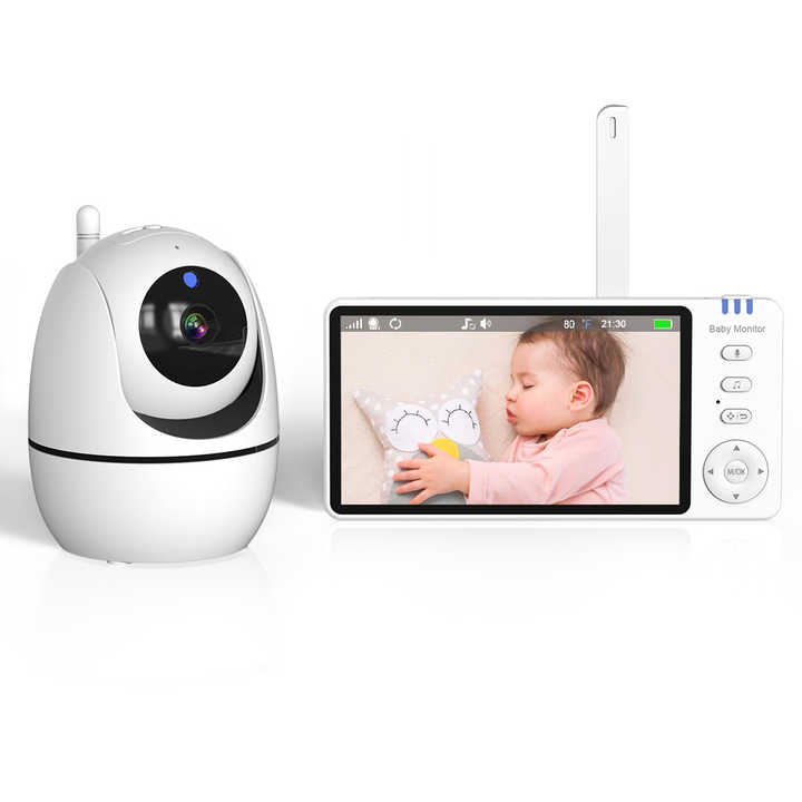 ABM501 5-Inch 1080p Wireless Video Baby Monitor PTZ. 