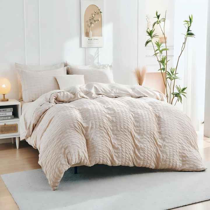High quality polyester bedding set, luxury duvet cover set 