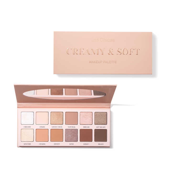 L 12 Colors Pressed Powder Eyeshadow Palette 