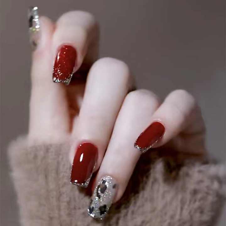False Nails French Manicure 