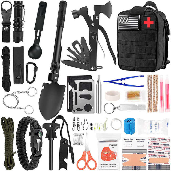Outdoor Camping Equipment, Multifunctional Kit 