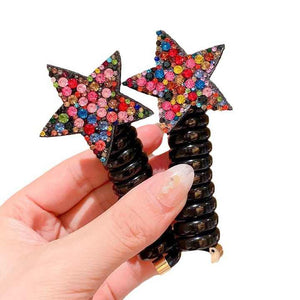High Elasticity Girls Pentagram Hair Accessories 