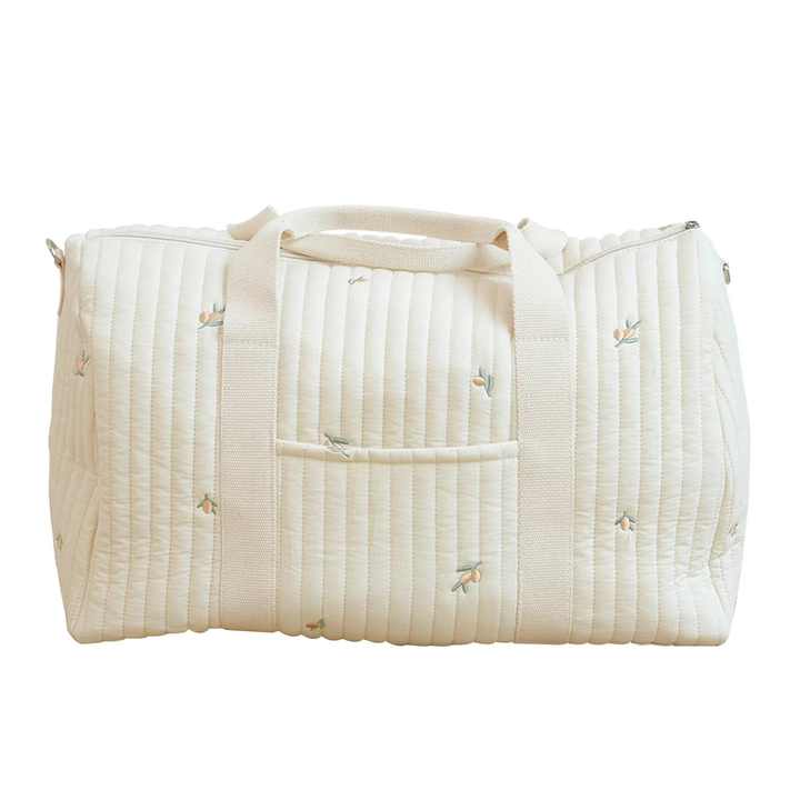 Diaper Bag Shoulder Carrier for Mom and Pet Bear Handbag Embroidered Mommy Bag 