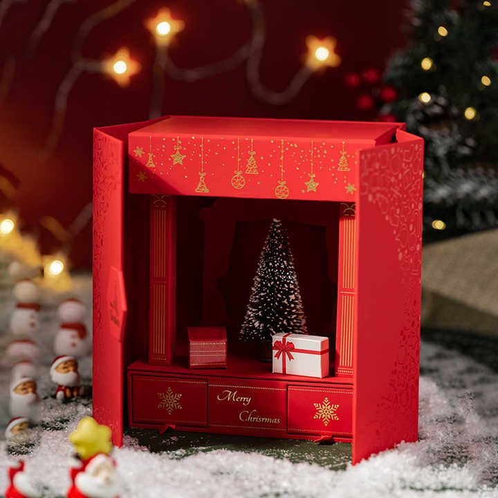 Christmas Jewelry Box Christmas Music Gift Box 