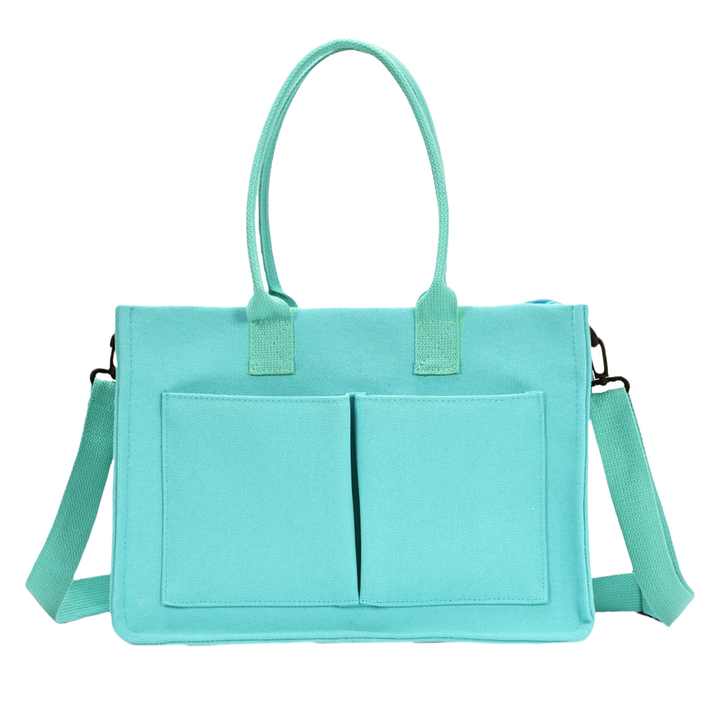 High Quality Canvas Women's Stylish Portable Shoulder Bag 