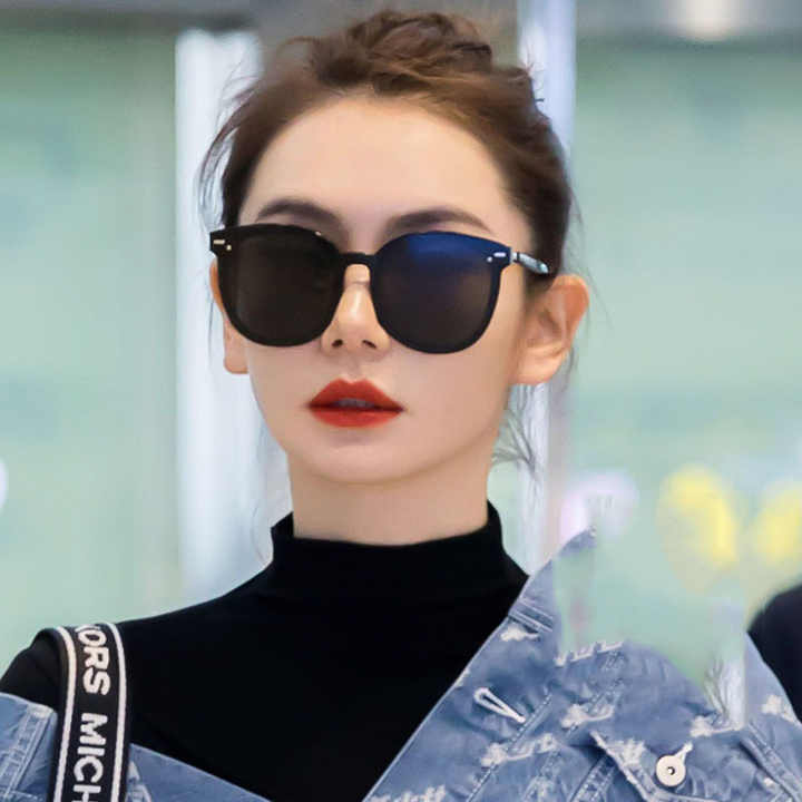 نظارات شمسية نسائية مشهورة إطار PC عدسات راتنج موضة نظارات شمسية متدرجة للنساء Famous Women's Sunglasses PC Frame Resin Lens Fashion Gradient Sun Glasses for Women