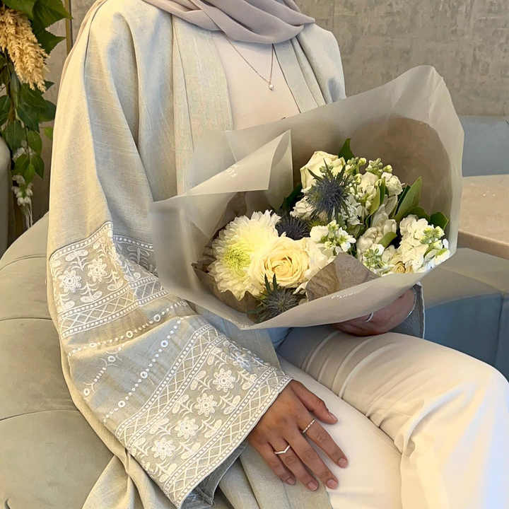 عبايه ملونه فاخره