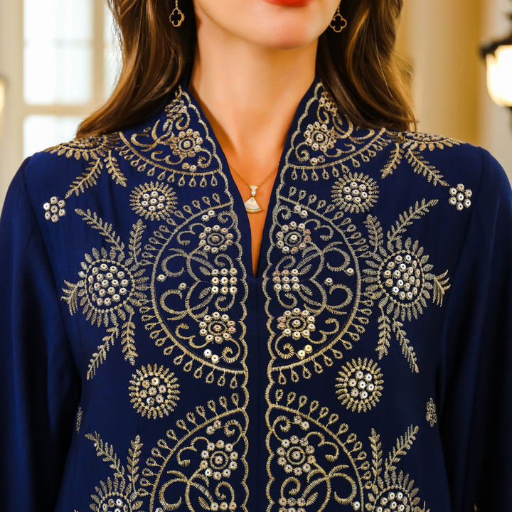 Elegant caftans and jalabiyas 