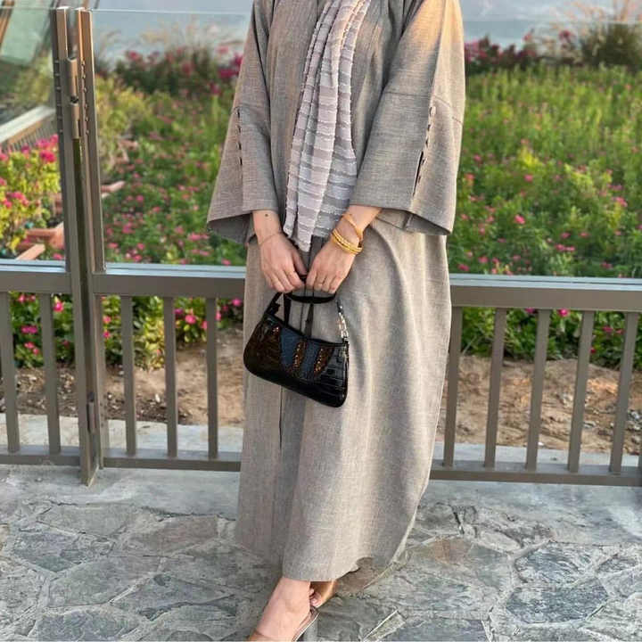 عبايةملونه  كيمونو