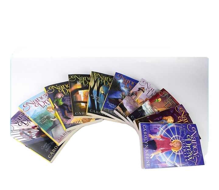 وصلت حديثًا 10 قطع/مجموعة من كتاب رواية مذكرات نانسي درو من مجموعة Supersleuth .. New Nancy Drew Diaries 10-Piece Book Set