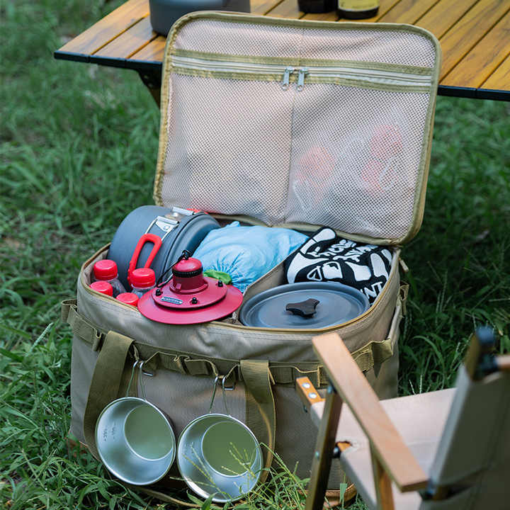 Multifunctional Large Capacity Foldable Waterproof Outdoor Camping Tool Bag 