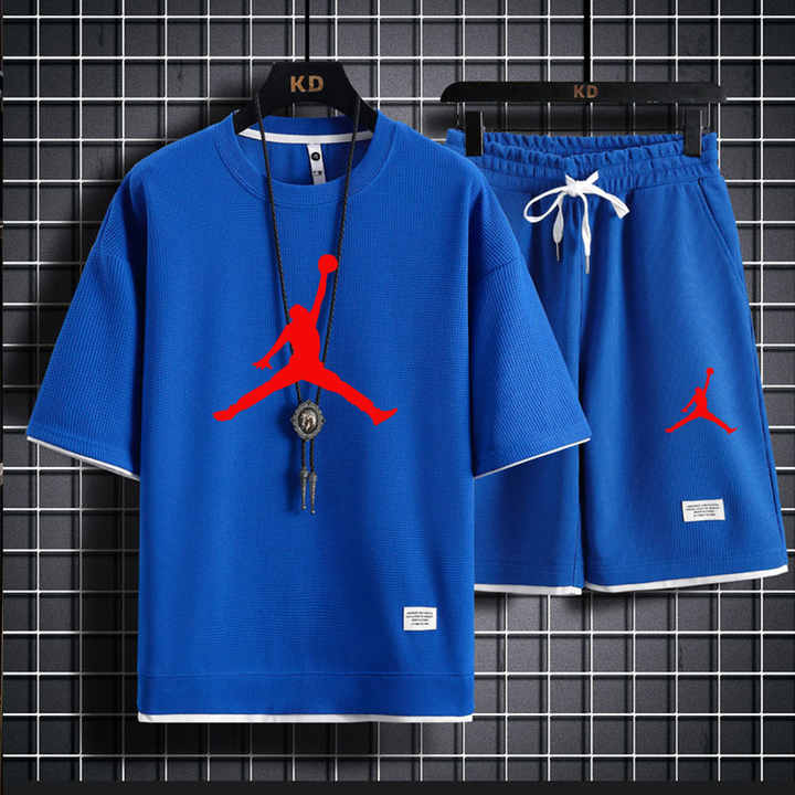 Wholesale, new men's suit, t-shirt pants set, men's casual clothing, men's tracksuit 